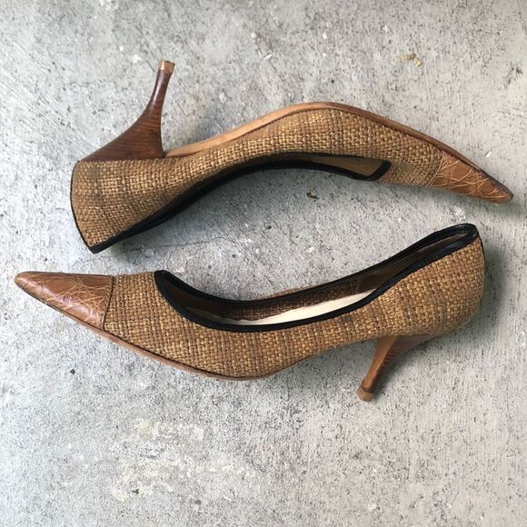 Prada woven heels - Picture 1 of 10